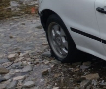 2001 model fiat brava 1.6 16v çıkma sağ arka jant lastik