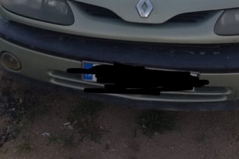2001 model renault laguna 1 1.8 16v çıkma ön tampon