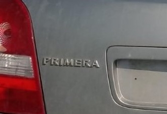 2002 2007 model nissan primera tekno çıkma marka model yazısı