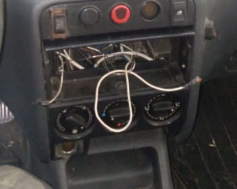 2002 model citroen berlingo 1.9 çıkma klima kontrol paneli.
