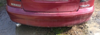 2002 model renault megane 1 coupe çıkma arka tampon