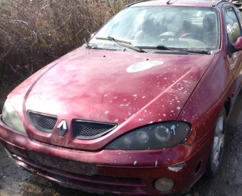 2002 model renault megane 1 coupe kesme ön kasa