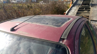 2002 model renault megane 1 coupe kesme tavan sunroof