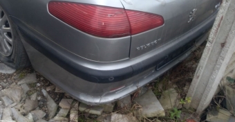 2003 model peugeot 607 2.2 benzinli çıkma arka tampon.