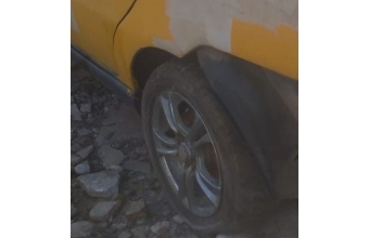 2006 model fiat albea 1.4 benzinli çıkma sol arka jant lastik