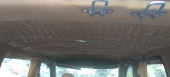 2007 model fiat doblo 1.3 multijet sökme tavan döşeme