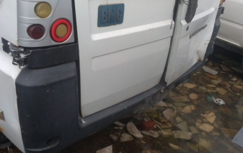 2008 model bmc megastar çıkma arka tampon