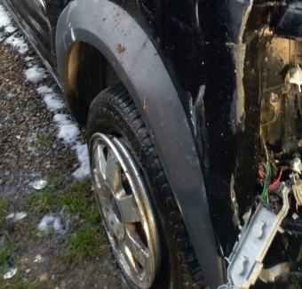 2008 model ford connect 1.8 dizel çıkma sol arka jant lastik