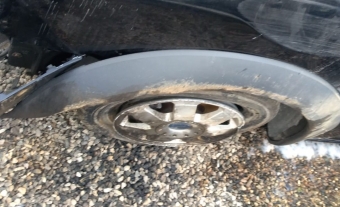 2008 model ford connect 1.8 dizel çıkma sol ön jant lastik