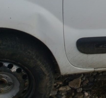 2008 model renault kangoo 1.5 çıkma sol ön jant lastik.