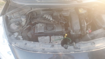 2009 model peugeot 207 1.4 benzinli çıkma motor içi tesisat