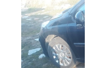 2009 model peugeot 207 1.4 benzinli çıkma sol ön çamurluk