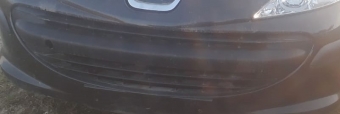 2009 model peugeot 207 1.4 benzinli çıkma tampon ızgarası