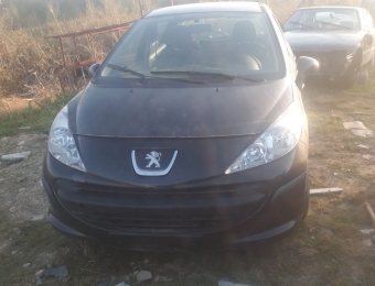 2009 model peugeot 207 1.4 benzinli kesme ön kasa