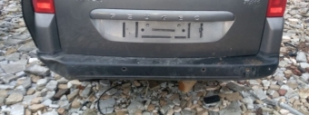 2012 model peugeot partner tepee 1.6 euro 5 çıkma arka tampon