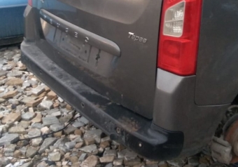 2012 model peugeot partner tepee 1.6 euro 5 çıkma komple arka tampon
