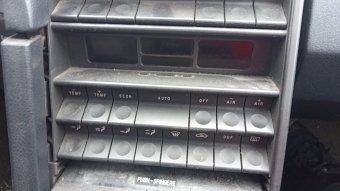 Alfa Romeo 164 klima kontrol paneli