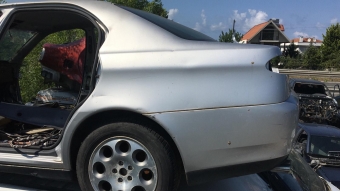 alfa romeo 166 kesme sol arka çamurluk