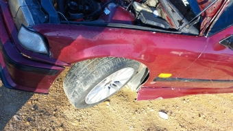 BMW e36 sol on çamurluk