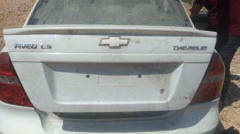 chevrolet aveo çıkma bagaj kapağı