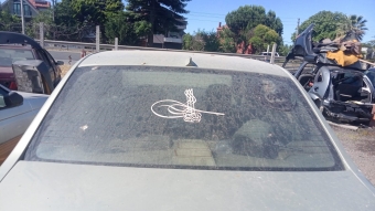 Dacia Logan arka cam