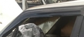 dacia solenza 1.4 çıkma sol ön kapı cam plastiği