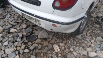 fiat brava coupe çıkma dolu arka tampon