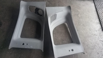 Fiat Doblo 3 arka kelebek cam iç plastikleri