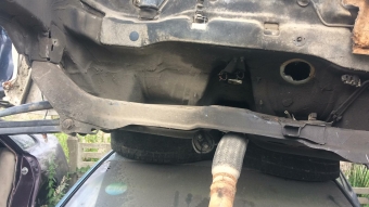 fiat doblo çıkma orjinal motor alt beşiği travez