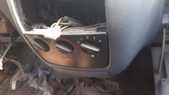 ford fiesta çıkma klima kontrol paneli