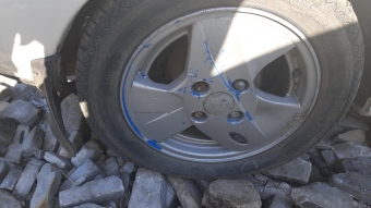 ford fiesta çıkma takım çelik jant