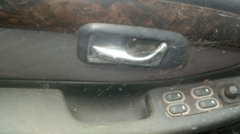ford scorpio çıkma nikelajlı sol ön kapı iç kolu