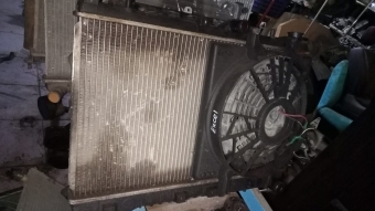 Hundai Excel su radyator fan