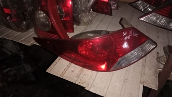 Hyundai Accent blue sol stop