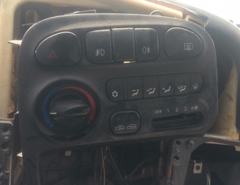 hyundai starex çıkma kalorifer paneli