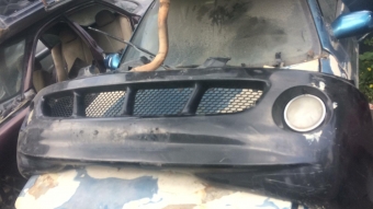 hyundai starex çıkma ön tampon dolu