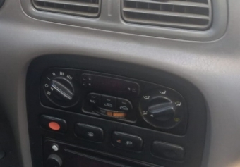 kia clarus 2.0 çıkma klima kontrol paneli