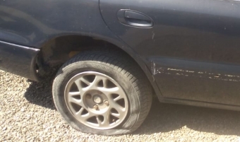 kia clarus 2.0 çıkma sağ arka jant lastik
