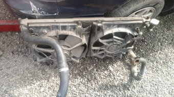 kia clarus komple su radyatör fan motorları