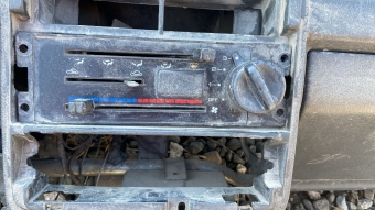 Kia Pride klima kontrol paneli