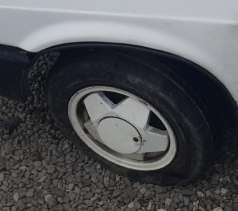 lada samara çıkma sol ön jant lastik