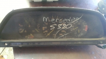 mercedes s32 çıkma kilometre saati