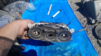 Mitsubishi L200 2010 klima kontrol paneli