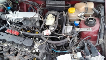 Opel astra f 1.4 4 enejeksiyonlu motoriçi tesisat 12500