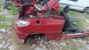Pejo 206 CC sağ arka çamurluk kesme