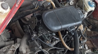 peugeot 205 1.4 benzinli çıkma motor içi tesisat