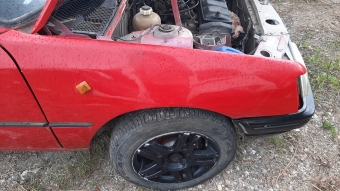peugeot 205 1.4 benzinli çıkma sağ ön çamurluk