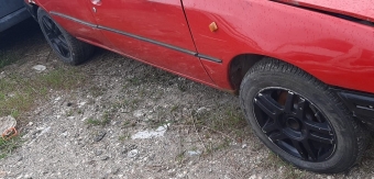 peugeot 205 1.4 benzinli çıkma sağ takım jant lastik