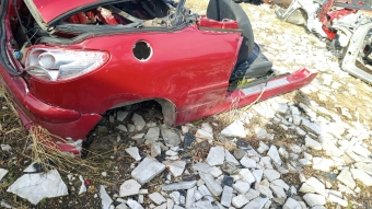 Peugeot 206 cc sag masbiyel sag arka camurluk