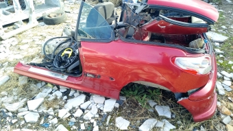 Peugeot 206 cc sol masbıyel sol arka camurluk
